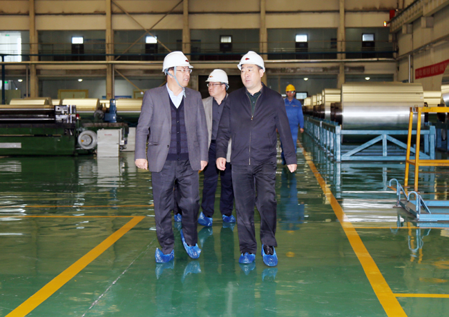 河南省工信廳副廳長(cháng)郝敬紅到萬(wàn)基控股集團調研