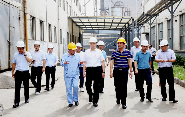 新安縣委副書(shū)記、縣長(cháng)王智一行到萬(wàn)基控股集團調研