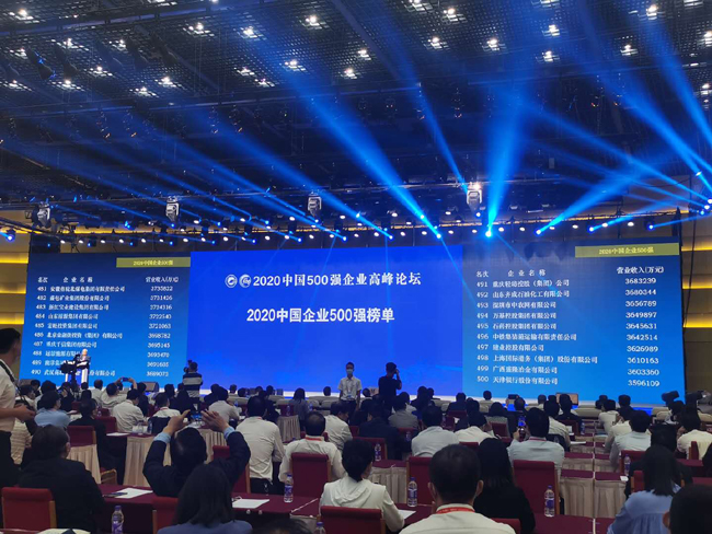 萬(wàn)基控股集團第13次上榜“中國企業(yè)500強”