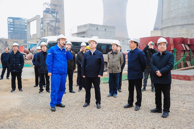 河南省工信廳黨組書(shū)記、廳長(cháng)李建濤一行到萬(wàn)基控股調研