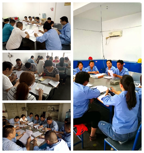 全員百日學(xué)“三規”活動(dòng)現場(chǎng)（二鋁）