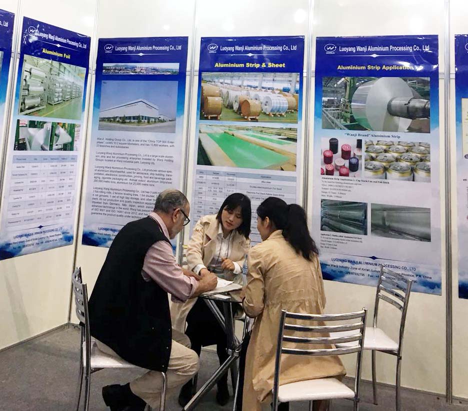 萬(wàn)基鋁加工公司參加巴西國際鋁工業(yè)展