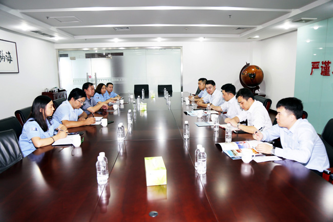 興業(yè)證券總經(jīng)理吳胤俊一行到萬(wàn)基控股集團調研