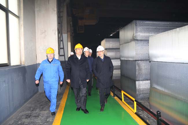 杭州錦江集團副總經(jīng)理李重陽(yáng)一行到萬(wàn)基控股集團參觀(guān)考察