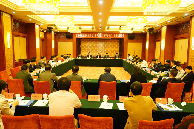 全國有色金屬行業(yè)協(xié)會(huì )負責人到萬(wàn)基控股集團參觀(guān)考察